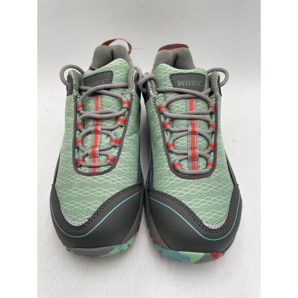 Red Wing Shoes WORX 9311 Men's NEW Safety-Toe Work Shoe Green US Size 7.5 M NIB - Picture 6 of 11